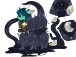 absurd_res anal anal_penetration anthro anus arms_tied bdsm big_breasts bitchsuit black_body blush bodily_fluids bondage bondage_gear bound breast_milking breasts butt chicken-wing_tied clothed clothing digital_media_(artwork) dragon duo egg egg_insertion erection fellatio female frogtied fur genital_fluids genitals hair hi_res horn huge_breasts lactating latex latex_clothing latex_skinsuit legs_tied looking_pleasured machine male male/female male_penetrated mammal milking_machine mythological_creature mythological_scalie mythology nipples open_mouth oral oral_penetration oviposition ovipositor penetration penile penis restraints rubber_clothing scalie sex simple_background skinsuit submissive tail takanuri tentacle_penetration tentacle_sex tentacles tight_clothing vaginal vaginal_penetration vulva wings yellow_eyes yvelkram_(character)