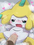 badwingm blush bodily_fluids chibi duo erection female female_focus female_humanoid game_freak generation_3_pokemon genitals heart_symbol hi_res human humanoid humanoid_focus humanoid_genitalia humanoid_vulva jirachi legendary_pokemon male male/female mammal nintendo orgasm penetration penile penile_penetration penis_in_vagina pokemon pokemon_(species) sex_on_bed solo_focus sweat vaginal vaginal_penetration vulva