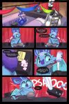 2025 2:3 absurd_res ambiguous_gender anthro anthrofied bat biped black_body blue_body bubble comic decibel_(noibat) detailed_background dialogue digital_media_(artwork) generation_3_pokemon generation_6_pokemon group hi_res hybrid kangaroo latios legendary_pokemon lucky_the_latios macropod mammal markings marsupial multicolored_body nintendo noibat onomatopoeia pokemon pokemon_(species) pokemorph purple_body purple_nose sexotheque sitting sound_effects speech_bubble text trio two_tone_body white_body xeltios