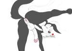 anthro anus balls butt genitals hi_res invalid_tag looney_tunes male mammal mephitid penis pepe_le_pew skunk warner_brothers