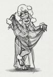 2025 4_toes 5_fingers ankle_tuft anthro arm_tuft belly_dancer breasts canid canine canis clothed clothing domestic_dog feet female fingers fur hi_res hindpaw humanoid_hands leg_tuft mammal marie_(nightdancer) mature_anthro mature_female navel neck_tuft nipple_piercing nipple_tassels nipples paws piercing poodle sagging_breasts skimpy smile snowy18 solo tail toes topless topless_anthro topless_female tuft wrist_tuft