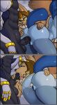 absurd_res anal anus bear213 bewear black_body blue_body brown_body eevee fellatio female gangbang generation_1_pokemon generation_5_pokemon generation_7_pokemon genitals group group_sex hi_res humanoid_genitalia humanoid_penis kuma_grizzly male minatsu_(boredomtool) nintendo oral oshawott pearl_grizzly penile penis pokemon pokemon_(species) sex vulva