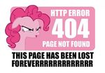  breaking_the_fourth_wall crossover english_text equine error female feral friendship_is_magic fur horse mammal meme my_little_pony pink_fur pinkie_pie_(mlp) pony solo text 