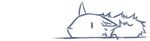  canine cute feral kozakanamisaki mammal plain_background sketch solo white_background wolf 