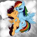  cub cutie_mark duo edit equine eyes_closed female feral friendship_is_magic hair horse hug kissing lesbian long_hair mammal my_little_pony pegasus pillow pony rainbow_(artist) rainbow_dash_(mlp) scootaloo_(mlp) short_hair teats wing_boner wings young 