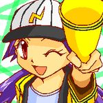  1girl cap lowres nanako_(pokemon) pokemon pokemon_(anime) 