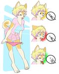  big_breasts breasts canine chimangetsu dog expressions female hi_res mammal one_eye_closed panties popsicle popsicle_(character) saucy shiba_inu solo teasing tongue tongue_out underwear wink 