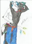  canine couple darklycan duo gay male mammal party rave wolf 