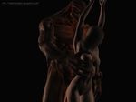  3d abs biceps cgi demon drub female human interspecies male mammal monster muscles nude pecs penis rawdarkness scales sex straight 