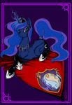  equine female friendship_is_magic horn horse longinius magic mammal my_little_pony pillow pony princess_luna_(mlp) socks winged_unicorn wings 