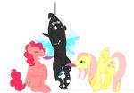  alpha_channel aroused balls bdsm bondage bound changeling domination equine erection feathers female female_domination feral flapping_wings fluttershy_(mlp) friendship_is_magic grammarshinehyena group horse humanoid_penis involved_expression male mammal my_little_pony pegasus penis pinkie_pie_(mlp) plain_background pony straight sundae sundae_(original_character) suspension tickling transparent_background uncut wings 