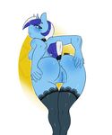  anthro anthrofied anus avante92 breasts butt colgate_(mlp) equine female friendship_is_magic horn horse legwear mammal my_little_pony nipples pony presenting pussy side_boob solo stockings unicorn 