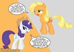  blonde_hair cowboy equine female feral friendship_is_magic fur hair hairstyle horn mammal meme-asaurus my_little_pony orange_fur rarity_(mlp) unicorn 