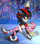  couple dancing female hedgehog male mammal romantic sega shadow_the_hedgehog sonic_(series) straight thecruelone 