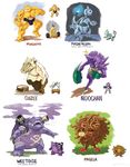  blastoise charmeleon cubone dkirbyj drowzee fak&#233;mon fusion hitmonchan machoke magnemite nidoking nintendo parasect pok&#233;mon pok&eacute;mon pokemon_fusion psyduck skull_mask tangela video_games weezing 