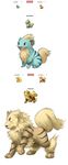  arcanine canine fak&#233;mon feral fox fusion growlithe mammal ninetales nintendo pok&#233;mon pok&eacute;mon pokemon_fusion squirtle tiikeri_(artist) video_games 