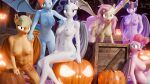 16:9 3d_(artwork) 4k absurd_res alternate_species anthro anthrofied applejack_(mlp) areola bat_pony big_breasts biped blonde_hair blue_body breasts digital_media_(artwork) equid eyelashes female flutterbat_(mlp) fluttershy_(mlp) friendship_is_magic genitals group hair hasbro hi_res jack-o'-lantern mammal my_little_pony nipples nude orange_body pink_body pink_hair pinkie_pie_(mlp) pupils purple_body purple_hair rainbow_dash_(mlp) rarity_(mlp) scratch_wub thick_thighs twilight_sparkle_(mlp) vulva white_body widescreen yellow_body yellow_eyes