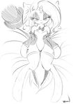  coattail cutie_mark equine eyeshadow female feral friendship_is_magic hat horn horse legwear looking_at_viewer lying makeup mammal my_little_pony on_back one_piece_suit pony seductive smile solo stockings top_hat trixie_(mlp) undressed unicorn zev 