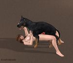  3d bestiality canine cgi dog female feral human human_on_feral interspecies male mammal rawdarkness sex straight 