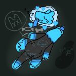 ambiguous_gender blue_lizard_(rain_world) bone chimerasofthesoutheastmeadows fatal_vore feral heart_symbol lizard_(rain_world) onomatopoeia rain_world rumbling_stomach slugcat sound_effects text tongue tongue_out videocult vore water_drop