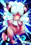  electricity eyes_closed flaaffy haychel nintendo pok&#233;mon pok&eacute;mon solo video_games 