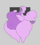 absurd_res anthro belly big_belly big_breasts blep blepping bodily_fluids breasts curvy_figure deep_navel digital_media_(artwork) dragon eyelashes featureless_breasts featureless_crotch female generation_6_pokemon glistening glossy_body goodra green_eyes hi_res huge_belly huge_breasts hyper hyper_belly looking_at_viewer mammal mythological_creature mythological_scalie mythology navel nintendo nude overweight overweight_anthro overweight_female pokemon pokemon_(species) purple_body scalie simple_background slime solo swallowpancakes tail thick_tail thick_thighs tongue tongue_out voluptuous voluptuous_anthro voluptuous_female wide_hips