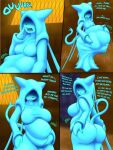 2025 3:4 abdominal_bulge absurd_res ambiguous_gender ambiguous_prey anthro atlyss belly belly_grab big_belly blue_body bodily_fluids breast_expansion breasts burping butt butt_grab butt_growth clothing comic death detailed_background digestion_sequence digital_drawing_(artwork) digital_media_(artwork) english_text expansion fatal_vore felid feline female female_pred growth gurgle_(sound_effect) gurglinggoodness hand_on_butt hi_res hood huge_belly internal larger_pred mammal multiple_prey multiple_scenes navel onomatopoeia open_mouth poon_(atlyss) rear_view robe rumbling_stomach saliva shaded_face size_difference solo sound_effects spirit straining_clothing straining_dress tail text vore weight_gain willing_prey zuula_(atlyss)