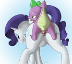  cub dragon equine female feral friendship_is_magic horn horse interspecies male mammal my_little_pony penis pony pussy rarity_(mlp) sex shoroch spike_(mlp) straight unicorn young 