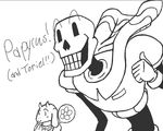  bone cape caprine claws female flower goat mammal name papyrus_(undertale) paws skeleton smile teeth toriel undertale 