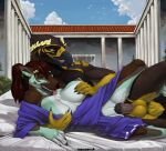  accipitrid accipitriform animal_genitalia animal_vulva anthro anthro_on_anthro anthro_penetrated anthro_penetrating anthro_penetrating_anthro aquila_fiacra avian balls beak big_balls big_breasts big_penis bird bodily_fluids breast_grab breasts brown_body brown_feathers brown_hair canid canine canine_genitalia canine_vulva canis clothing column domestic_dog duo eagle feathers female from_behind_position genital_fluids genitals german_shepherd golden_eagle hair hand_on_breast herding_dog hi_res humanoid_genitalia humanoid_penis interspecies male male/female mammal pastoral_dog penetration penis ponytail raised_leg roman sex sheppermint spoon_position tail tail_feathers toga true_eagle truegrave9 vaginal vaginal_fluids vaginal_penetration 