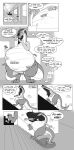  abdominal_bulge absurd_res anthro ashe_(shyguy9) big_butt breasts burping butt cellphone confuse dragon duo electronics female feral hair hi_res hidden horn lagomorph larger_female leporid long_hair male male/female mammal mythological_creature mythological_scalie mythology nervous organs phone public_transportation question_mark rabbit rapid_transit rb23 rumbling_stomach scalie size_difference small_breasts stairs stairwell stomach subway subway_station tripping vore 