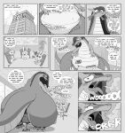  anthro ashe_(shyguy9) big_butt blush blush_lines bone breasts burping business business_meeting butt dragon eyelashes female group hair hi_res hidden interview lagomorph larger_female leporid long_hair looming male mammal mythological_creature mythological_scalie mythology nervous organs rabbit rb23 rumbling_stomach scalie size_difference skull skull_head small_breasts starry_eyed starry_eyes stomach vore 