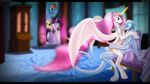  anthro blue_skin cutie_mark dragon dragon_tail equine female feral fluttershy_(mlp) friendship_is_magic glowing glowing_eyes group hair hand hi_res horn horse horse_tail magic male mammal my_little_pony navel nude open_mouth original_character pony pose princess princess_celestia_(mlp) purple_eyes rainbow_dash_(mlp) reinkorn royalty shadow sparkles sun tails twilight_sparkle_(mlp) unicorn white_feathers winged_unicorn wings 