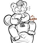 1:1 2021 3_toes absurd_res ambiguous_gender anthro beaver blush blush_lines bodily_fluids buckteeth clean_diaper clothed clothing desperation diaper diaper_only facial_markings feet flying_sweatdrops full-length_portrait hair hand_on_diaper head_markings heart_symbol hi_res imminent_feces kvikk_(littlekvikk) lock_symbol ludis-luteo mammal markings nonbinary_(lore) omorashi open_mouth portrait potty rodent rumbling_stomach simple_background sitting sketch solo spot_color sweat sweatdrop tail teeth toes topless touching_diaper wearing_diaper whisker_spots white_background wide_eyed