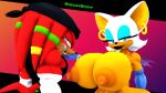 16:9 3d_(artwork) 4k absurd_res anthro armwear bat big_breasts big_butt blush bracelet breasts butt caressing_face claws clenched_teeth clothed clothed_male clothing digital_media_(artwork) duo ear_piercing ear_ring echidna elbow_gloves female fingerless_gloves gloves gold_(metal) gold_bracelet gold_jewelry half-closed_eyes handwear hi_res huge_breasts huge_butt jewelry knuckles_the_echidna lips looking_away male mammal monotreme narrowed_eyes piercing ring_piercing rocketspuff rouge_the_bat sega smile sonic_the_hedgehog_(series) teeth thick_lips widescreen