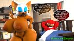 16:9 3d_(artwork) 4k absurd_res annoyed anthro bat bed big_breasts big_butt breasts butt claws dialogue digital_media_(artwork) duo echidna english_text eyebrows female furniture furrowed_brow genitals gesture hand_gesture hand_on_hip hands_behind_head hi_res huge_breasts huge_butt knuckles_the_echidna lips lying lying_on_bed male mammal monotreme muscular muscular_male nude nude_female on_bed pointing pointing_up raised_eyebrow rocketspuff rouge_the_bat scolding sega smug_expression sonic_the_hedgehog_(series) speech_bubble text thick_lips thick_thighs vulva widescreen