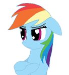  animated crossed_arms ear_twitch equine female friendship_is_magic horse looking_at_viewer low_res mammal my_little_pony pony portrait purple_eyes rainbow_dash_(mlp) solo tomdantherock tsundere 