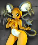  anthro breasts dedenne elpatrixf female mammal nintendo nipples pink_nipples pok&#233;mon pok&#233;morph pok&eacute;mon pok&eacute;morph pussy rodent solo video_games 