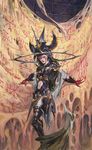  blood clothed clothing glyph jesper_ejsing magic_the_gathering magic_user wall witch wizards_of_the_coast 