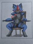  3:4 absurd_res anthro breasts female generation_7_pokemon hi_res legendary_pokemon male male/female night nintendo pokemon pokemon_(species) solo un_gato_cualquiera zeraora 