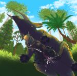 absurd_res animal_genitalia big_penis bodily_fluids ceratopsian ceratopsid chasmosaurine cloaca cloacal cloacal_penetration cloacal_penis cum dinosaur ejaculation excessive_cum excessive_genital_fluids feral genital_fluids genitals hi_res holoeclvpse huge_penis male male/male marginocephalian ornithischian pachycephalosaurid pachycephalosaurus penetration penis prehistoric_species projectile_cum reptile scalie size_difference triceratops under_view underneath