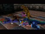  anal anal_penetration anthro bestiality bodily_fluids cum cum_inside cumshot dark_magician_girl dinosaur duel_monster ejaculation fellatio female feral feral_penetrated feral_penetrating genital_fluids group group_sex human human_on_feral humanoid interspecies kuriboh low_poly male male/female male/male mammal oral orgy penetration penile prehistoric_species reptile scalie sex size_difference trakodon uraby yu-gi-oh! 