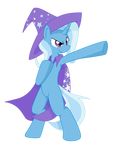  alpha_channel blue_fur cape equine female friendship_is_magic fur hat horn horse magician mammal mane my_little_pony plain_background pony purple_eyes rockmanzxadvent solo transparent_background trixie_(mlp) unicorn 