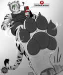 4_toes anthro barefoot bethesda_game_studios black_pawpads building cellphone city claws destruction ear_piercing ear_ring electronics english_text feet foot_fetish giga grass green_eyes hi_res hindpaw macro macro_march male microsoft mythology oblivious pawpads paws phone piercing plant rampage ring_piercing skyrim slegar smartphone soles solo stomping text the_elder_scrolls toes