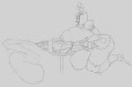 absurd_res ahegao anthro aquatic areola armor balls big_areola big_balls big_breasts big_nipples big_penis bodily_fluids breasts breeding_mount capcom condom cum ejaculation exposed_breasts eye_roll eyelashes filled_condom fish_tail genital_fluids genitals gynomorph headgear helmet hi_res huge_areola huge_balls huge_breasts huge_nipples huge_penis humanoid_genitalia humanoid_penis hyper hyper_balls hyper_genitalia hyper_penis intersex looking_pleasured machine mega_man_(series) merfolk monochrome nipples penetrable_sex_toy penis robot sex_toy sexual_barrier_device sharp_teeth solo splash_woman split_form teeth tongue tongue_out vein veiny_penis vr457