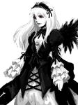  hairband hironox red_eyes rozen_maiden solo suigintou wings 