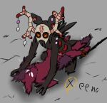 artificer_(rain_world) bodily_fluids chieftain_scavenger cum cum_in_vagina cum_inside dominant dominant_male duo facial_scar female female_penetrated feral fighting_back forced from_front_position fur gem genital_fluids genitals grey_body grey_fur hate_sex lying male male/female mask missionary_position motion_lines on_back pearl_(gem) pearl_(rain_world) penetration penis rain_world rape red_body red_fur restrained restrained_arms restrained_legs restraints rivals rope scar scavenger_(rain_world) sex shaking slugcat struggling tail trembling until_they_like_it vaginal vaginal_penetration videocult vulva xeeno