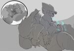 anal ankle_grab anthro circle debudraws duo electricity facesitting generation_1_pokemon generation_3_pokemon hi_res leg_grab licking male male/male manectric nintendo oral pokemon pokemon_(species) quadruped rimming sex sitting_on_another slowbro slowbro_(debudraws) tagme tongue translucent translucent_body undershot