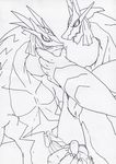  dororo dragon dragon_dororo dragon_keroro erection frottage gay handjob horn keroro male mask nude penis plain_background rubbing sgt._frog white_background 