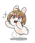  2024 absurd_res accessory ako_tsuchiya alternate_species anthro bangs bent_legs black_eyebrows blush blush_lines brown_hair charisuke closed_smile coin coin_in_mouth colored crossover cygames digital_drawing_(artwork) digital_media_(artwork) dust_cloud eye_through_hair eyebrow_through_hair eyebrows eyelashes eyelashes_through_hair eyewear eyewear_only fangs featureless_feet feet female female_anthro flat_chested full-length_portrait fur furrification furrowed_eyebrows glasses glasses_only green_eyes hair hair_accessory hairclip hand_pawpads hi_res holding_coin holding_object idolmaster idolmaster_cinderella_girls japanese_description jumping lagomorph lidded_eyes light lighting long_ears mammal midair mitten_hands mole_under_eye motion_lines mouth_closed multicolored_body noseless nude nude_anthro nude_female number pawpads portrait pupils rabbid rabbidification raving_rabbids rayman_(series) reaching_out red_eyewear red_glasses shaded short_hair simple_background simple_shading smile solo sparkles star_pupils straight_arms tan_blush tan_body tan_eyelids tan_inner_ear tan_pawpads tan_skin teeth translucent translucent_hair two_tone_body ubisoft wearing_glasses white_background white_body white_fur white_pupils 